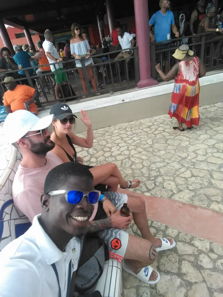 Guests enjoying an Inside Tours Jamaica excursion