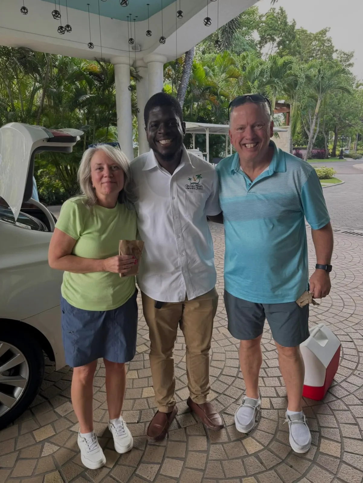 Private airport transfer vehicle for Montego Bay, Jamaica
